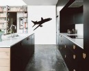 Airplane Vinyl Decals Silhouette Modern Wall Art Sticker